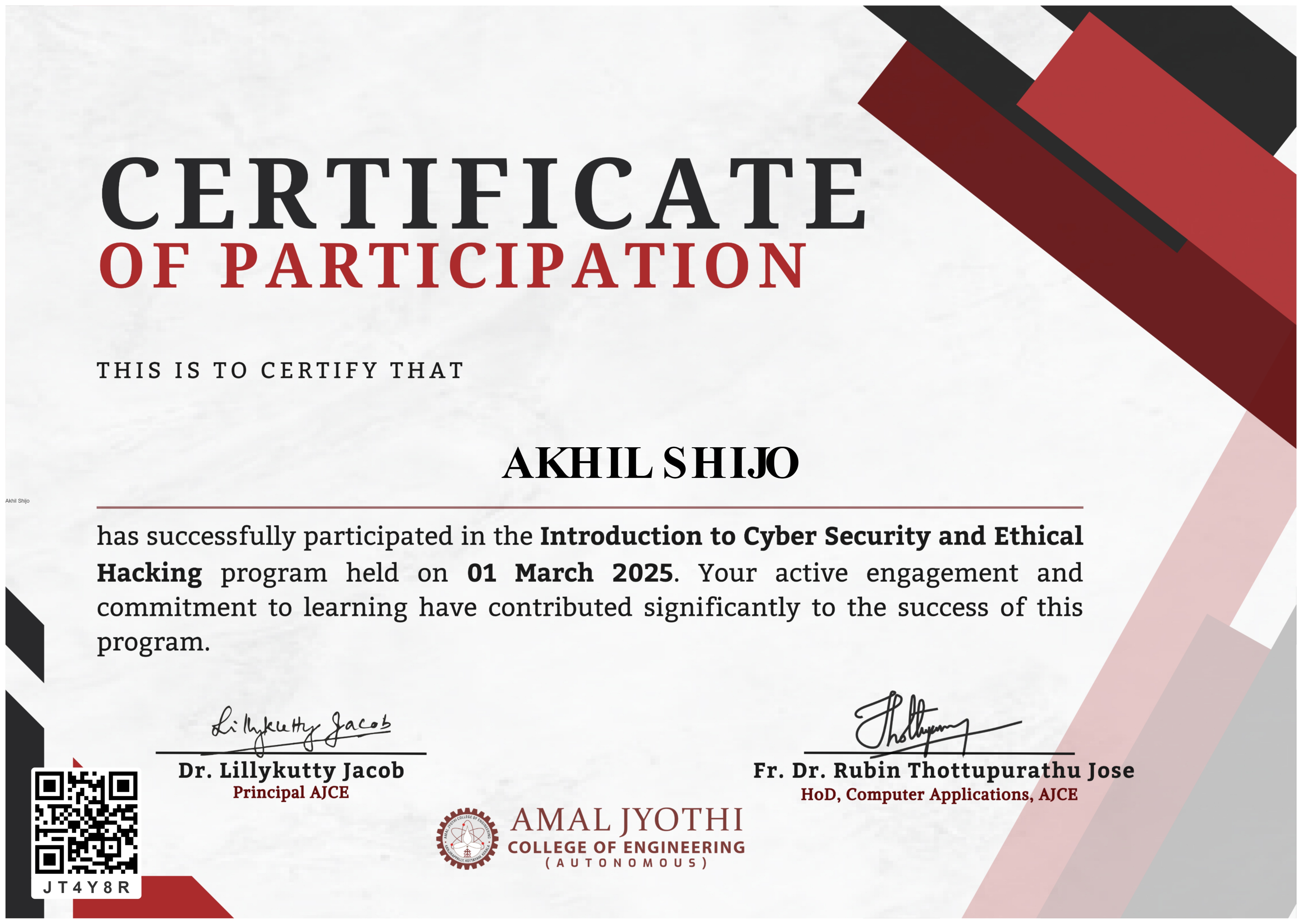 Certificate 3